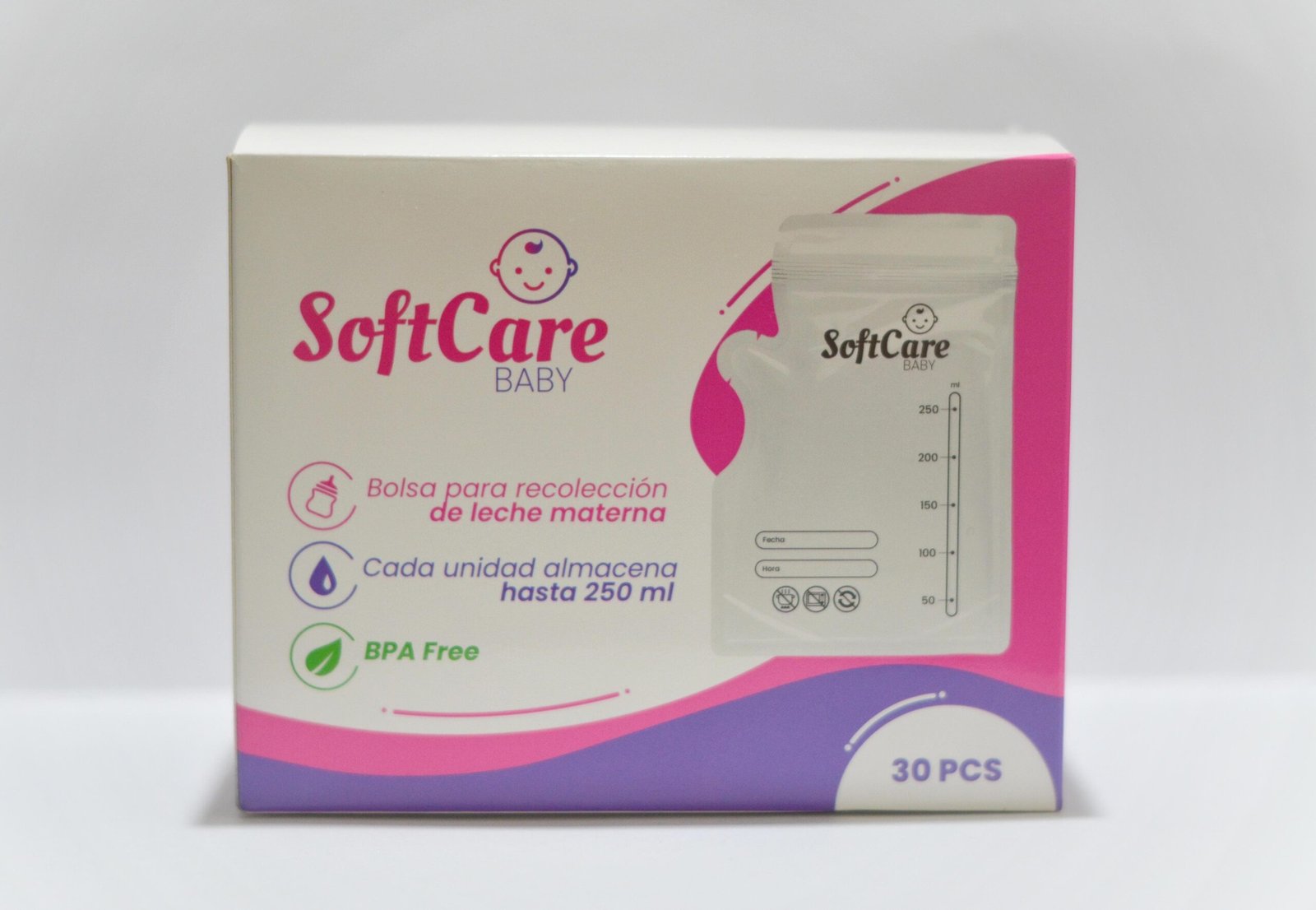 SOFTCARE BABY BOLSAS PARA LECHE MATERNA X30 - Imagen 3